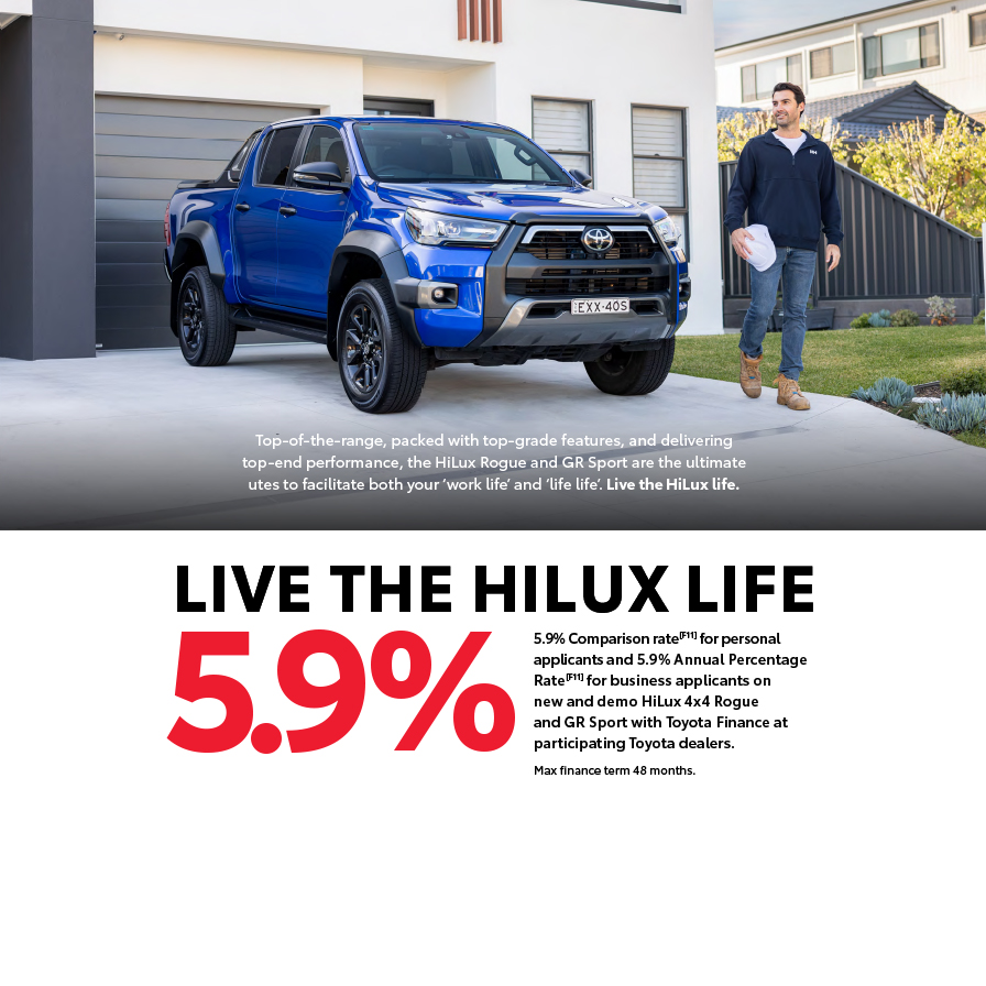 Hilux 4x4 Rogue 48V Double-Cab Pick-Up | Sydney City Toyota